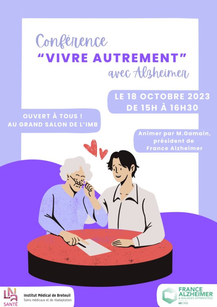 affiche sur l'alzheimer